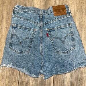Vintage Levi's Classic Blue Rib Cage Denim Cutoff Shorts